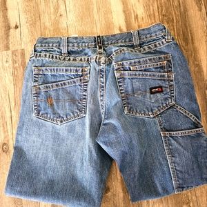 Mens ariat fr m4 low rise boot cut jeans